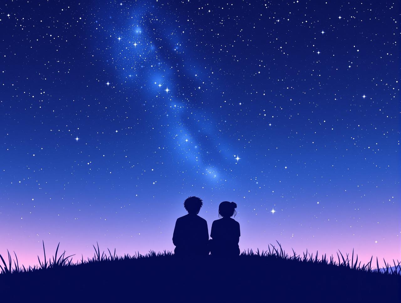 星空下的约定 - 短剧搜吧治愈动漫短剧 星空下的约定
